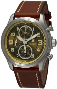 Victorinox Swiss Army Men's 241448 Infantry Vintage Chrono Automatic Green Chronograph Dial Watch