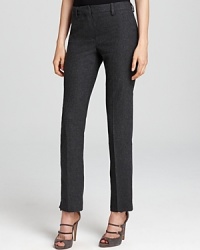 Sleek and chic, these pleated Armani Collezioni pants lend an elevated style sense to your workday.