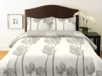 City Scene Tree Top Duvet Cover Set, Full/Queen