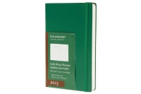 Moleskine 2013 Large Hard Cover Daily Planner - Oxide Green (5 x 8.25) (Planners & Datebooks)