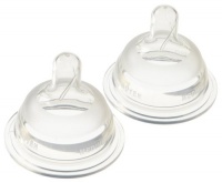 Playtex Drop-Ins NaturaLatch Silicone Nipple - Medium Flow - 2 Pack