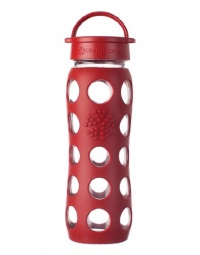 Lifefactory 22-Ounce Beverage Bottle, Red