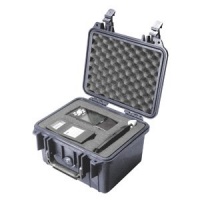 Pelican 1300 Case with Foam for Camera  - Silver