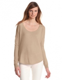 C&C California Women's Long Sleeve Dolman Shirt, Oatmeal, Small