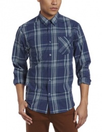 Volcom Men's Why Factor Plaid Long Sleeve