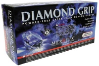 Microflex MF300XL Powder Free Diamond Grip Latex Gloves Size Extra Large (100 per Box)