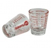 Mini Measure ® Mini Measuring Shot Glass Measures 1oz, 6 Tsp, 2 Tbs, 30ml