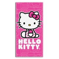 Hello Kitty SITTIN CHILLIN Beach Towel 30x60