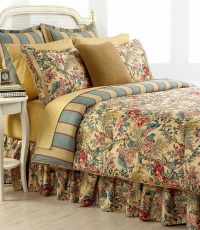 Ralph Lauren Tangier King Comforter Bed In A Bag Set Red/Blue/Beige