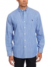 U.S. Polo Assn. Men's Woven Striped Shirt