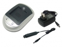 Olympus TG-610 Digital Camera Battery Charger - TechFuel® AC & DC Compatible Desktop Battery Charger