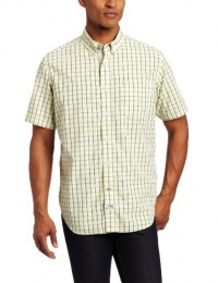 Nautica Men's Short Sleeve Vineyard Woven Shirt