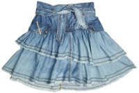 Diesel Girls 7-16 Geia Denim Skirt, Indigo, 14