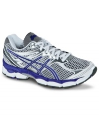 Lightweight and durable. Asics' Gel-Cumulous 14 sneakers feature a midsole with enhanced cushioning and durability.