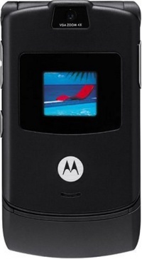 Motorola RAZR V3 Unlocked Phone with Camera, and Video Player - U.S. Version with Warranty (Black)