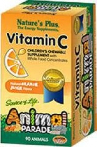 Nature's Plus - Animal Parade Vit C-Orange, 250 mg, 90 chewable tablets