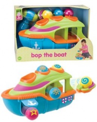 ALEX® Toys - Alex Jr. Bop The Boat -Baby Wooden Developmental Toy  1987