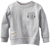 Woolrich Baby-Boys Infant Long Sleeve Top, Heather Grey, 12 Months