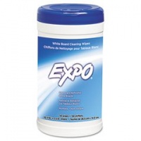 EXPO® Cleaning Wipes for Dry Erase Boards, 50, 5.5 x 8 Pop-Up Sheets (SAN81850)