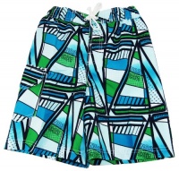 Nautica Kid Boys 8-20 Blue/Green N83 Pull-On Swim Shorts/Swimwear/Swim Trunks