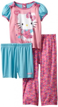 Hello Kitty 3-Piece Sleep Set, Multi, 2T