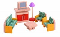 PLAN TOYS Dollhouse Furniture - Neo Living Room