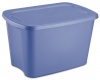 Sterilite 18301008 18-Gallon Tote Box, Lapis, Pack of 8