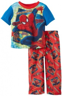 AME Sleepwear Boy's 2-7 Rescue Time Pajama Set, Multi, 2T