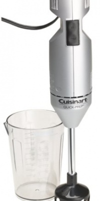 Cuisinart CSB-33BC Quick Prep Hand Blender, Brushed Chrome