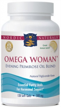 Nordic Naturals Omega Woman, 500 mg, 120 Soft Gels