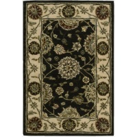 Nourison 2000 2204 Rectangle Rug, Midnight, 2.0-Feet by 3.0-Feet