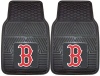 FANMATS 8760 MLB Boston Red Sox Front Heavy Duty Vinyl Car Mat - 2 Pieces