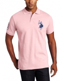 U.S. Polo Assn. Men's Solid Polo With Tonal Big Pony