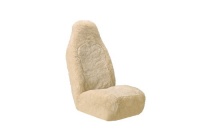 Sheepskin Bucket Seatcover, Champagne