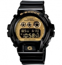 Casio G-Shock Chronograph Resin Strap Gold Mirror Dial Men's watch #DW6900CB-1