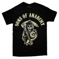 Sons of Anarchy Logo T-shirt (Charcoal)