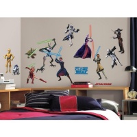 RoomMates RMK1382SCS Star Wars: The Clone Wars Glow in the Dark Wall Decals