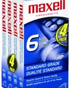 Maxell STD-T-120 Video VHS - 4 Pack