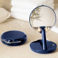 15X Lighted Adjustable Travel Mirror