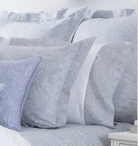 Lauren by Ralph Lauren Bedding Suite Pale Blue Paisley KING Sham