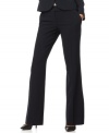 Calvin Klein's suit separates lay a fashionable foundation for your work wardrobe at an even more attractive price. These bootcut pants look polished with almost any top in your closet.