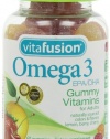 Vitafusion Omega-3, 60 gummies  Bottle (Pack of 3)