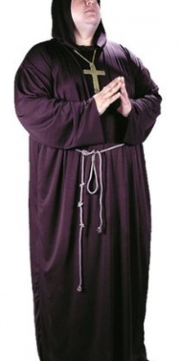 Adult Plus Size Monk Costume-Plus Size (46-50)