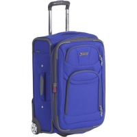 Delsey Luggage Helium Fusion Light 21 Inches Expandable Carry on 22874 - Blue