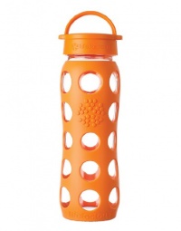 Lifefactory 22-Ounce Beverage Bottle, Orange