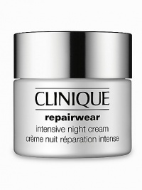 Works all night to help block and mend the look of lines and wrinkles. Fuels 24-hour antioxidant replenishment that arms skin for tomorrow. Apply nightly to face and throat, after using 3-Step Skin Care System. 1.7 oz.