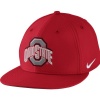 NCAA Nike Ohio State Buckeyes Performance Nike True Snapback Hat - Scarlet