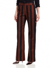 Rachel Roy Collection Women's Stripe Stretch Cotton Pant