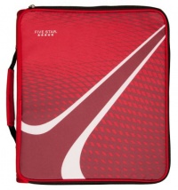 Five Star 2-Inch Multi-Access Zipper Binder, Red (72629)