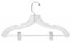 Honey-Can-Do HNG-01437 Crystal Suit Hanger with Clips, 6-Pack